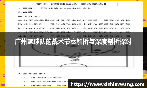 广州篮球队的战术节奏解析与深度剖析探讨